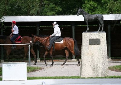 Rayyan auf dem Weg zur Bahn