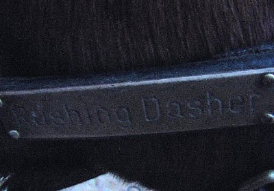 Rushing Dasher - unverkennbar